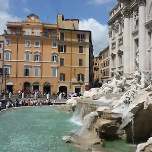In Trevi Fouintain View , Rome Italy